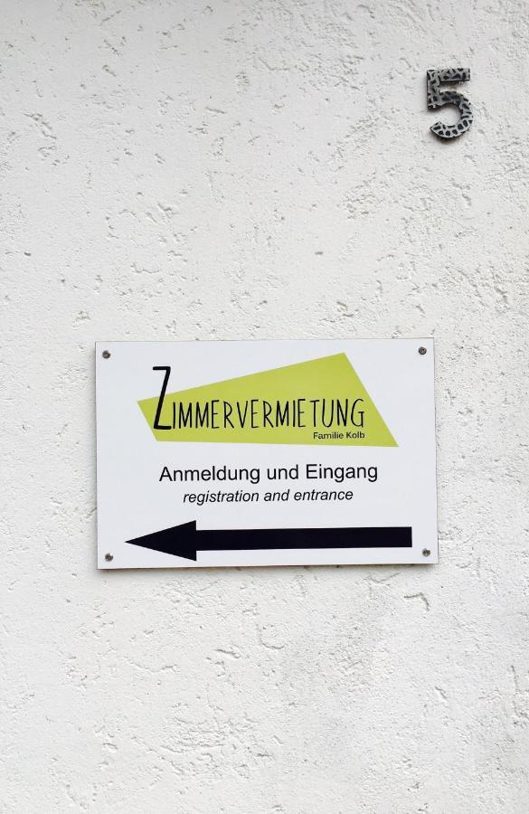 Zimmervermietung Familie Kolb Oberessendorf エクステリア 写真